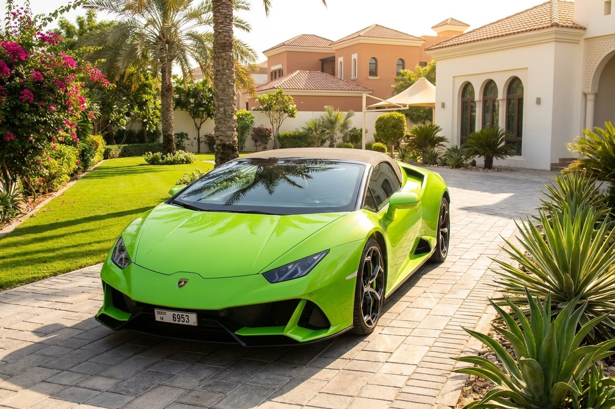 sport car rental in dubai